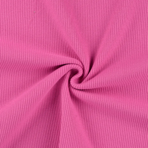 Strick fuchsia - mittelschwerer Strickstoff aus Baumwolle