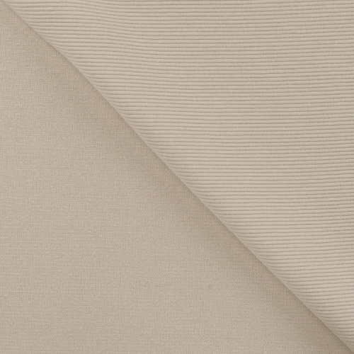 Ottoman Rippjersey - beige