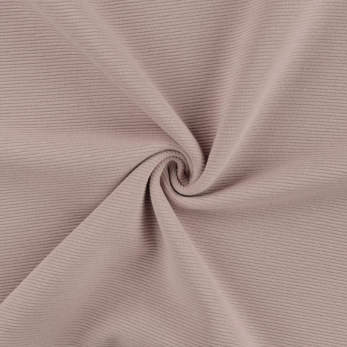 Ottoman Rippjersey - altrosa