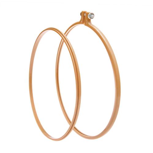 Rico Design Stickring aus Kunststoff senf 22,8cm