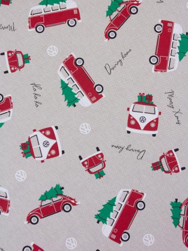 Canvas "VW Bulli" Weihnachtsbullis, Weihnachten Swafing