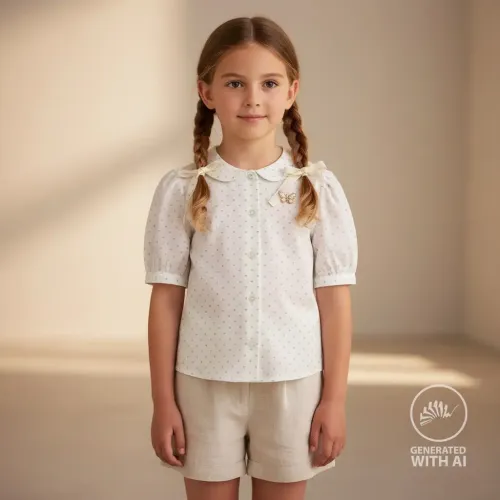 Stoff kleine Herzen rosa auf weiß