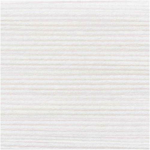 Design Essentials Organic Cotton aran 50g 90m weiß