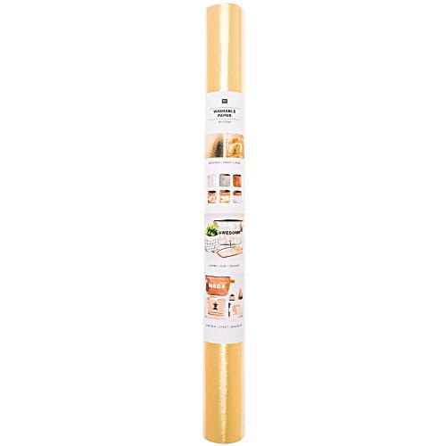 Washable Paper gold - 48cm x 100cm