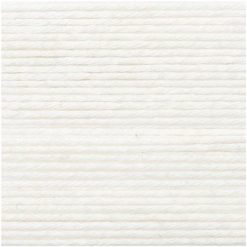 Ricorumi DK Häkelgarn Farbe 001 weiß