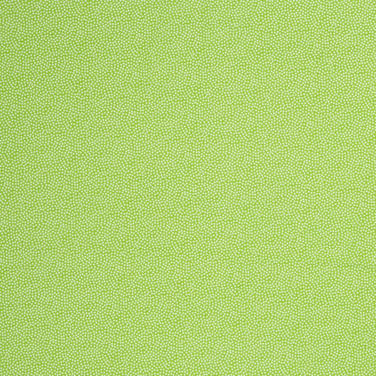 Stoff kleine Punkte hellgruen Baumwolle Detail