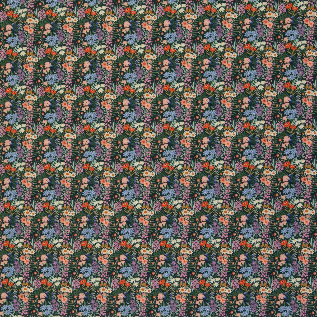 Canvas Stoff Blumenwiese für Taschen und Dekoration