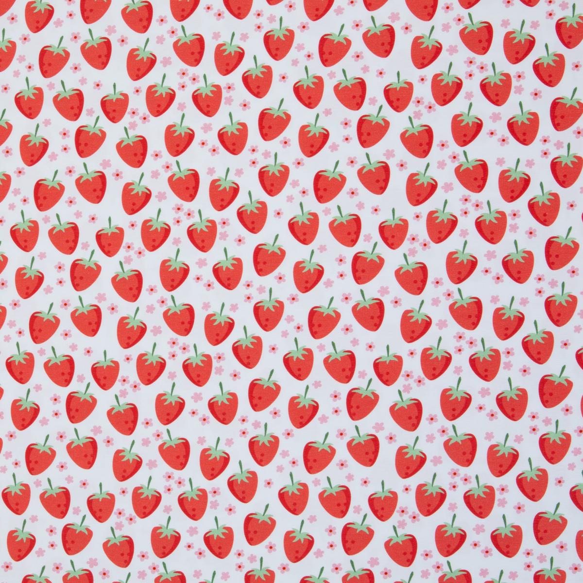Kinderjersey mit Erdbeer Motiv von Swafing