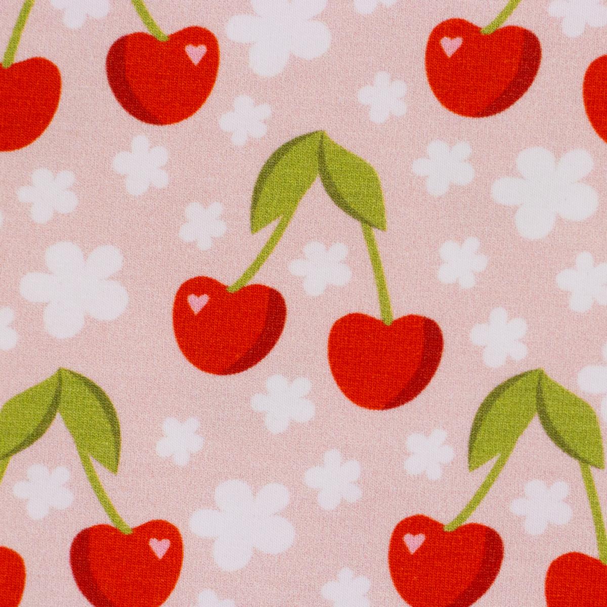 Jersey Kirschen rosa