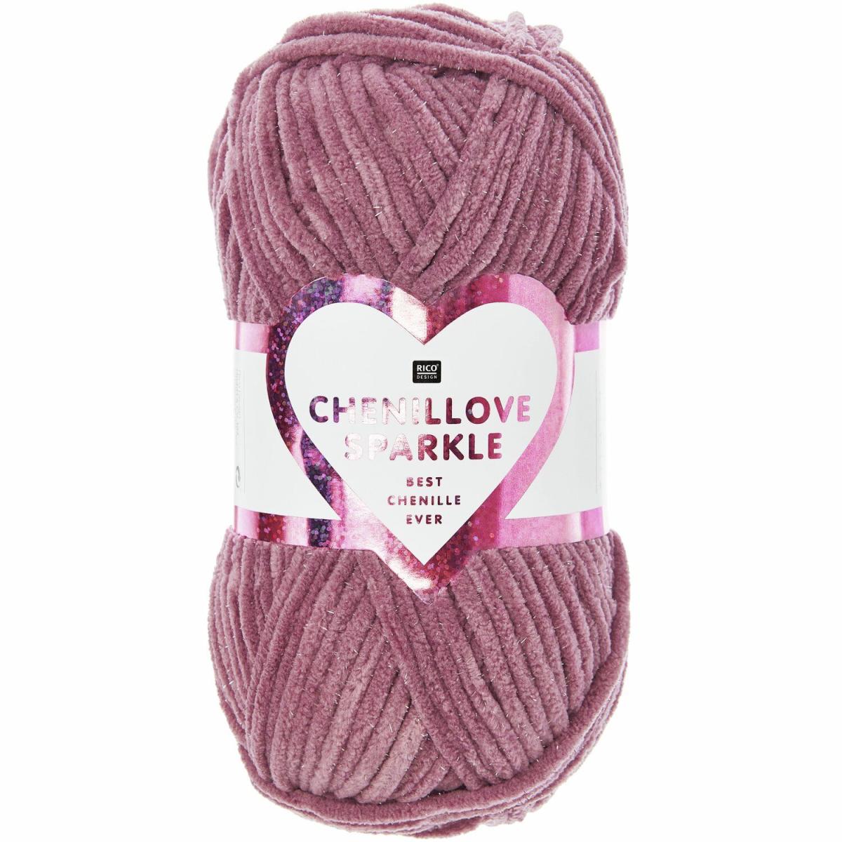 Rico Chenillove Chenillegarn beere