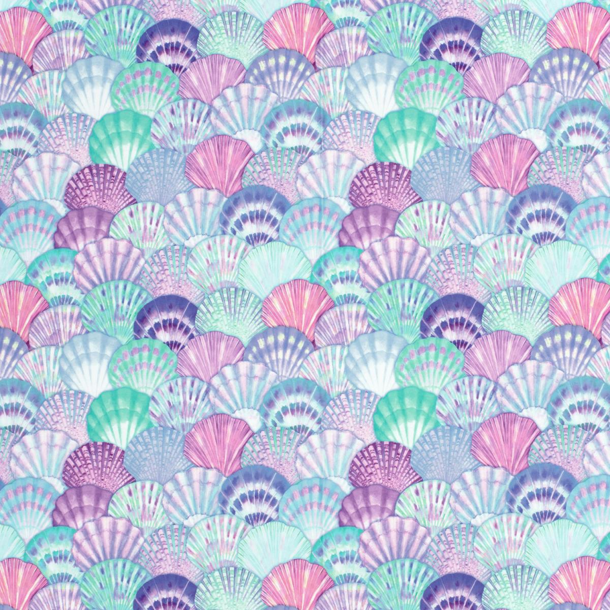 Badelycra Badestoff Muscheln mint