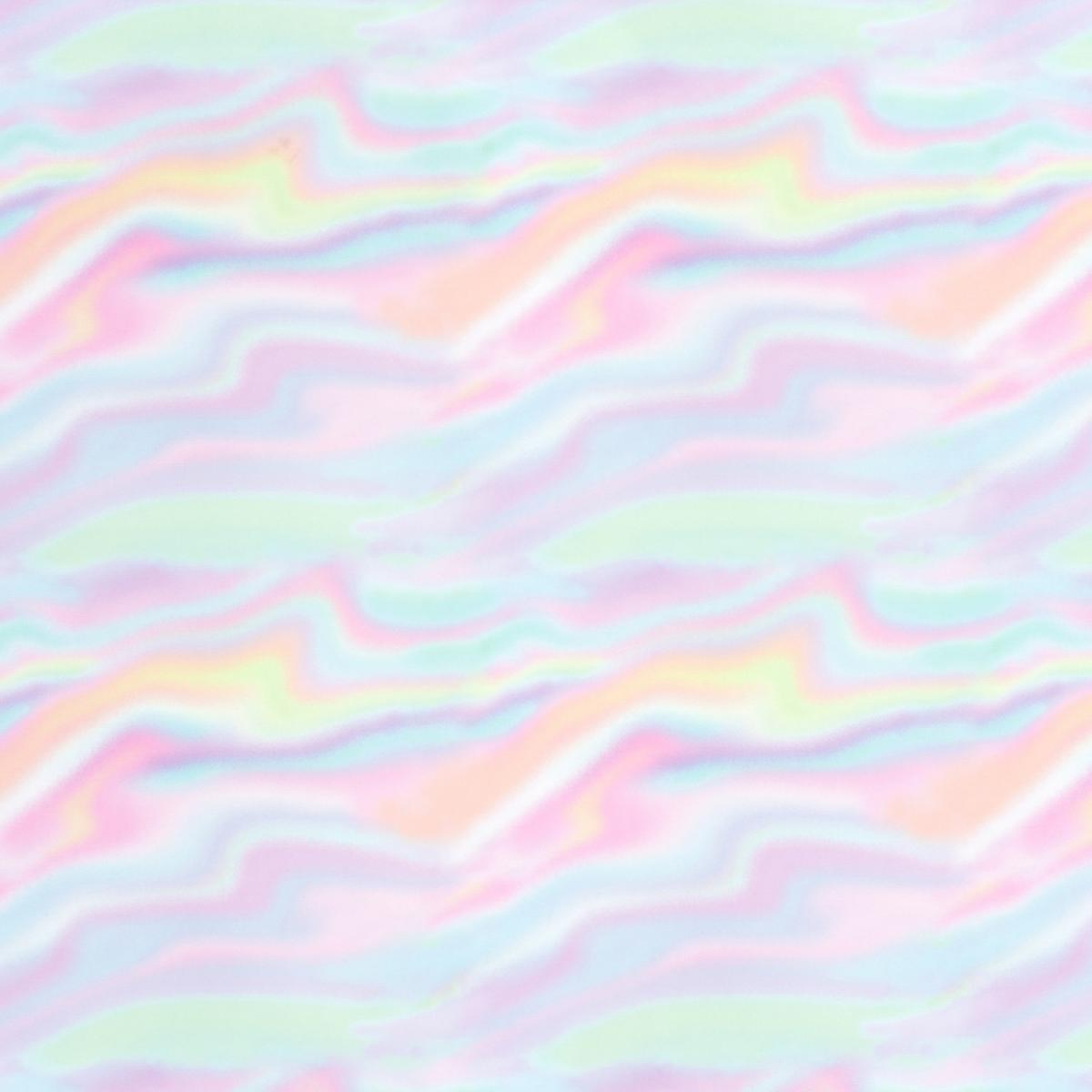Badelycra Badestoff Regenbogen Wellen