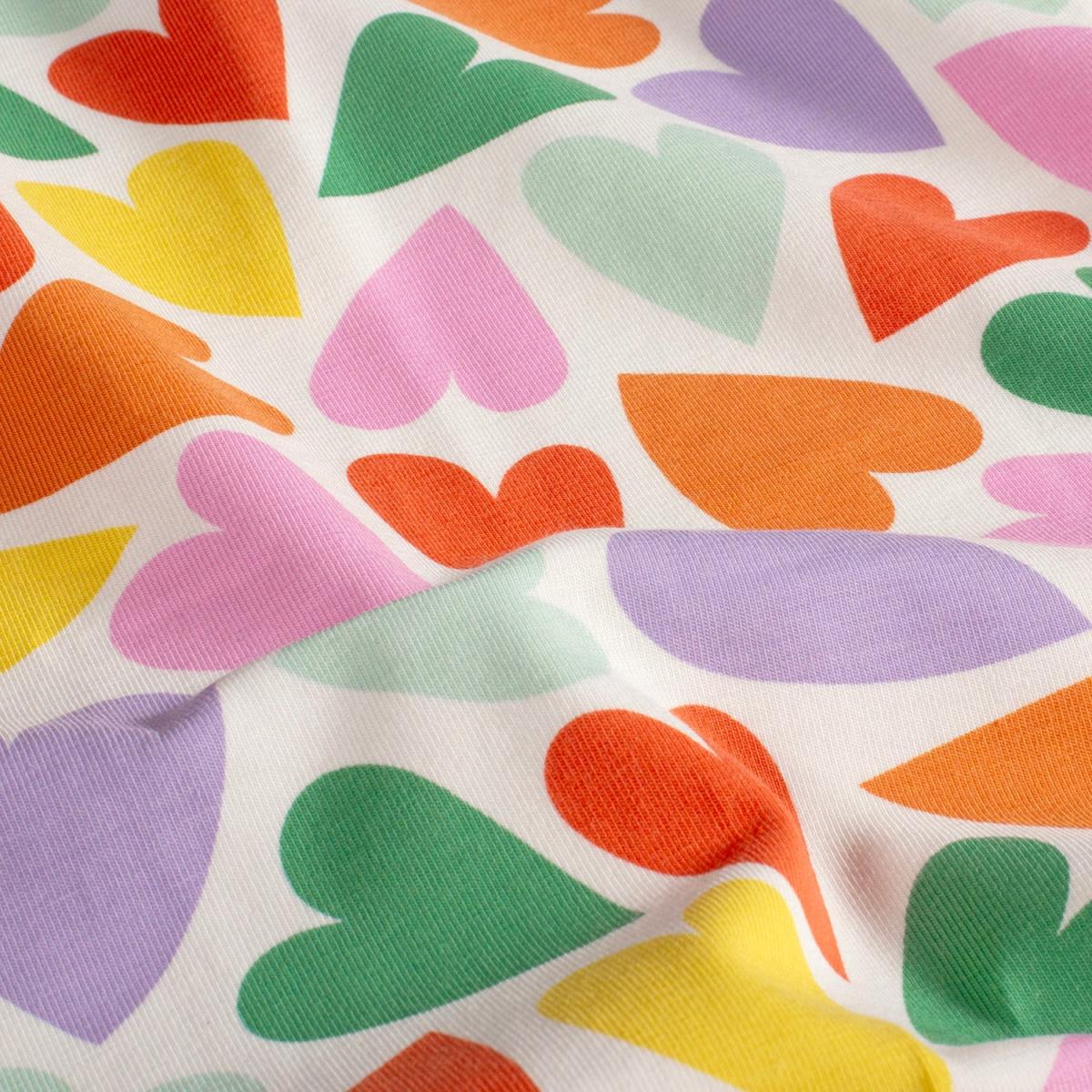 Jersey "Herzen" bunt