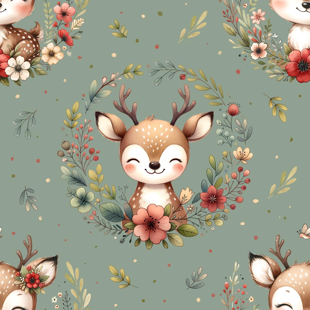 Oh my Deer! Jersey French Terry