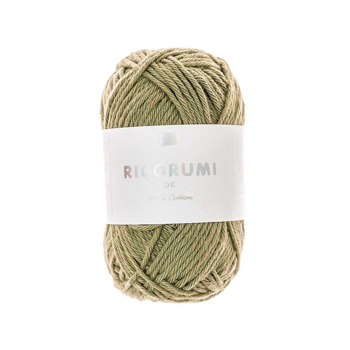 Ricorumi DK Häkelgarn Farbe 078 khaki