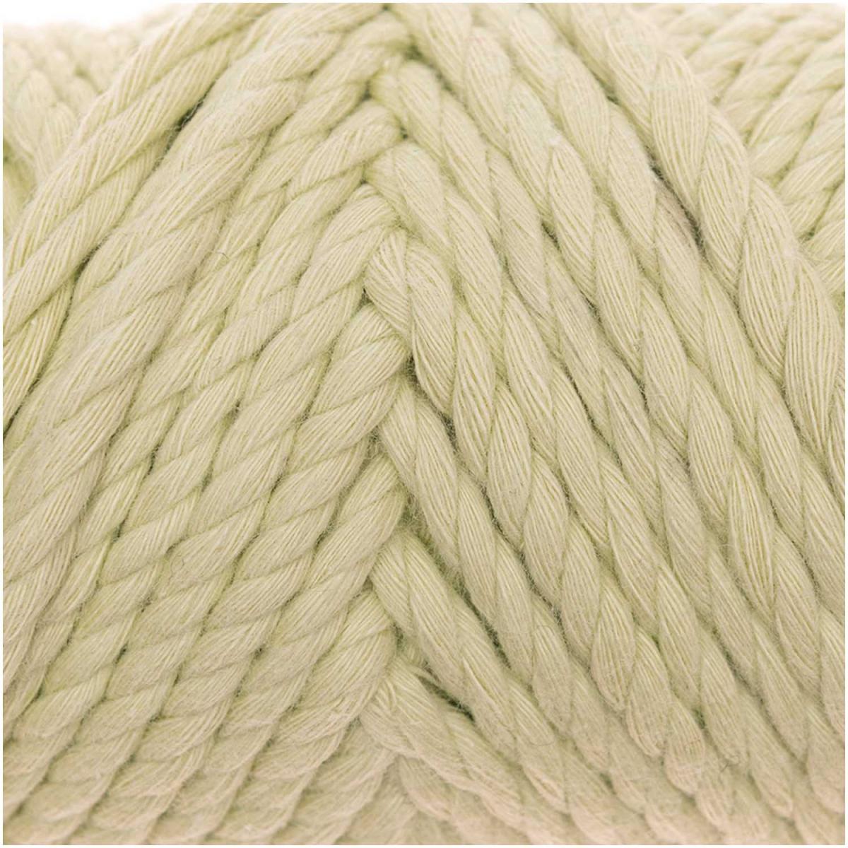 Rico Design Creative Cotton Cord Makramee-Garn 130g 25m - pastellgrün