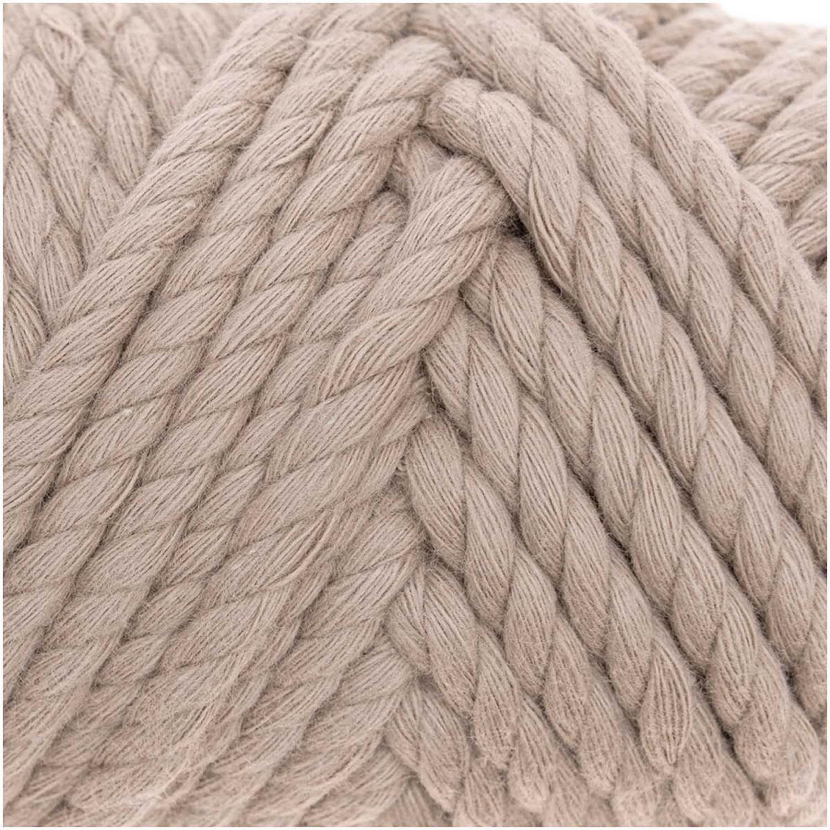 Rico Design Creative Cotton Cord Makramee-Garn 130g 25m - hellbraun