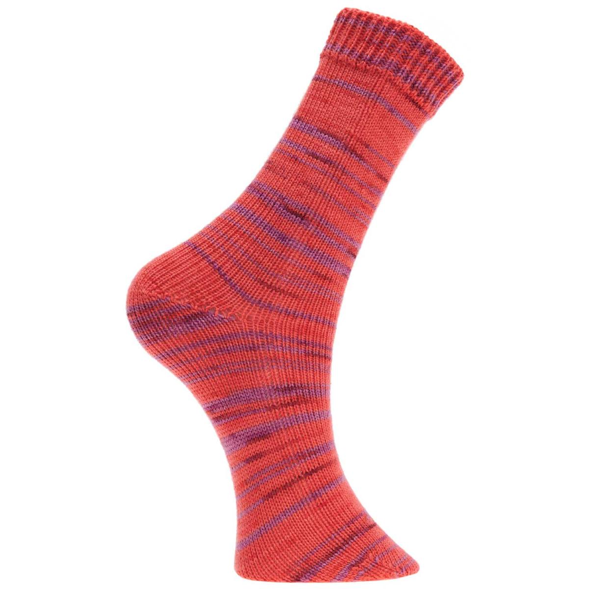 Rico Design Superba Cashmeri Luxury Socks 4fädig 100g 400m - rot
