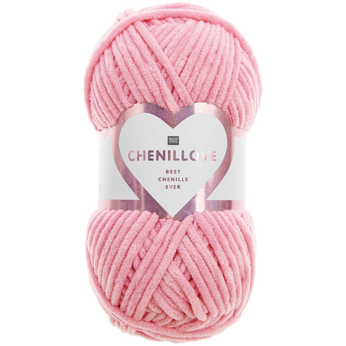 Rico Chenillove Chenillegarn pink