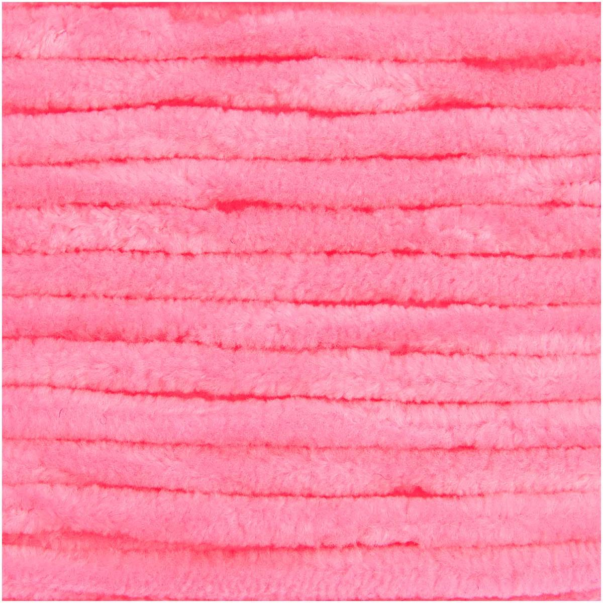 Rico Chenillove Chenillegarn neon pink