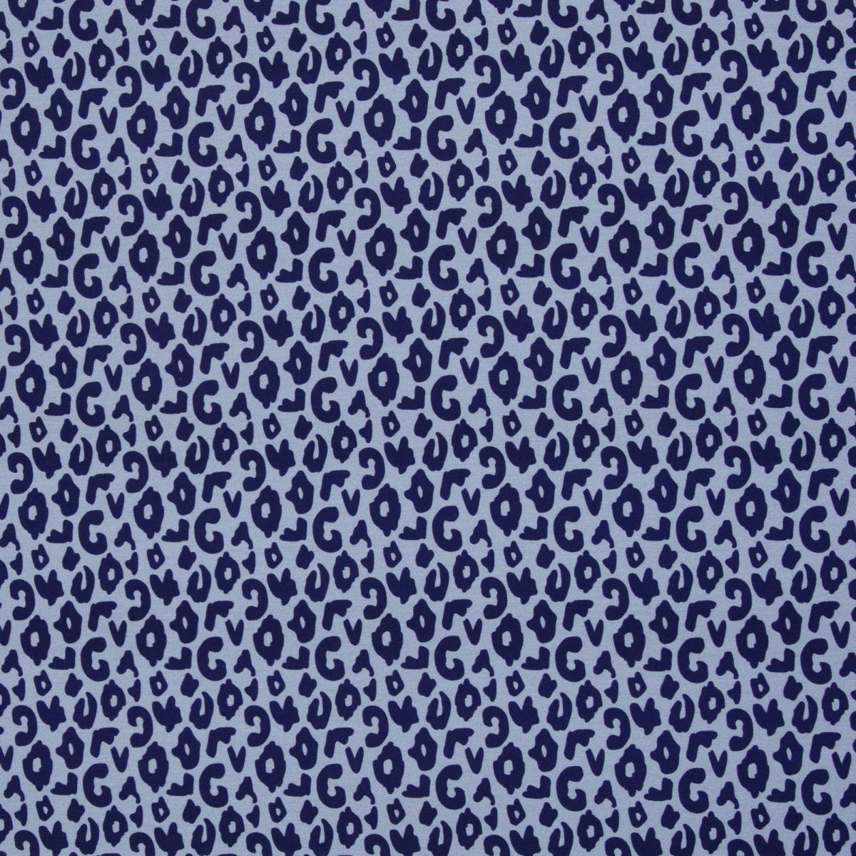 Baumwolljersey Leo Blau Hellblau – Designerstoff von Swafing & Cherry Picking