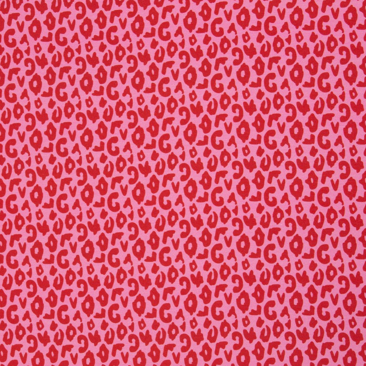 Baumwolljersey Leo Rosa Rot – Designerstoff von Swafing & Cherry Picking