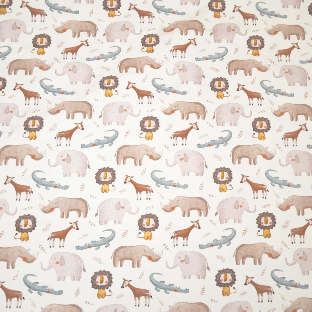 Hilco Jersey "I like Africa" Nashörner, Zebras, Krokodile und Flamingos