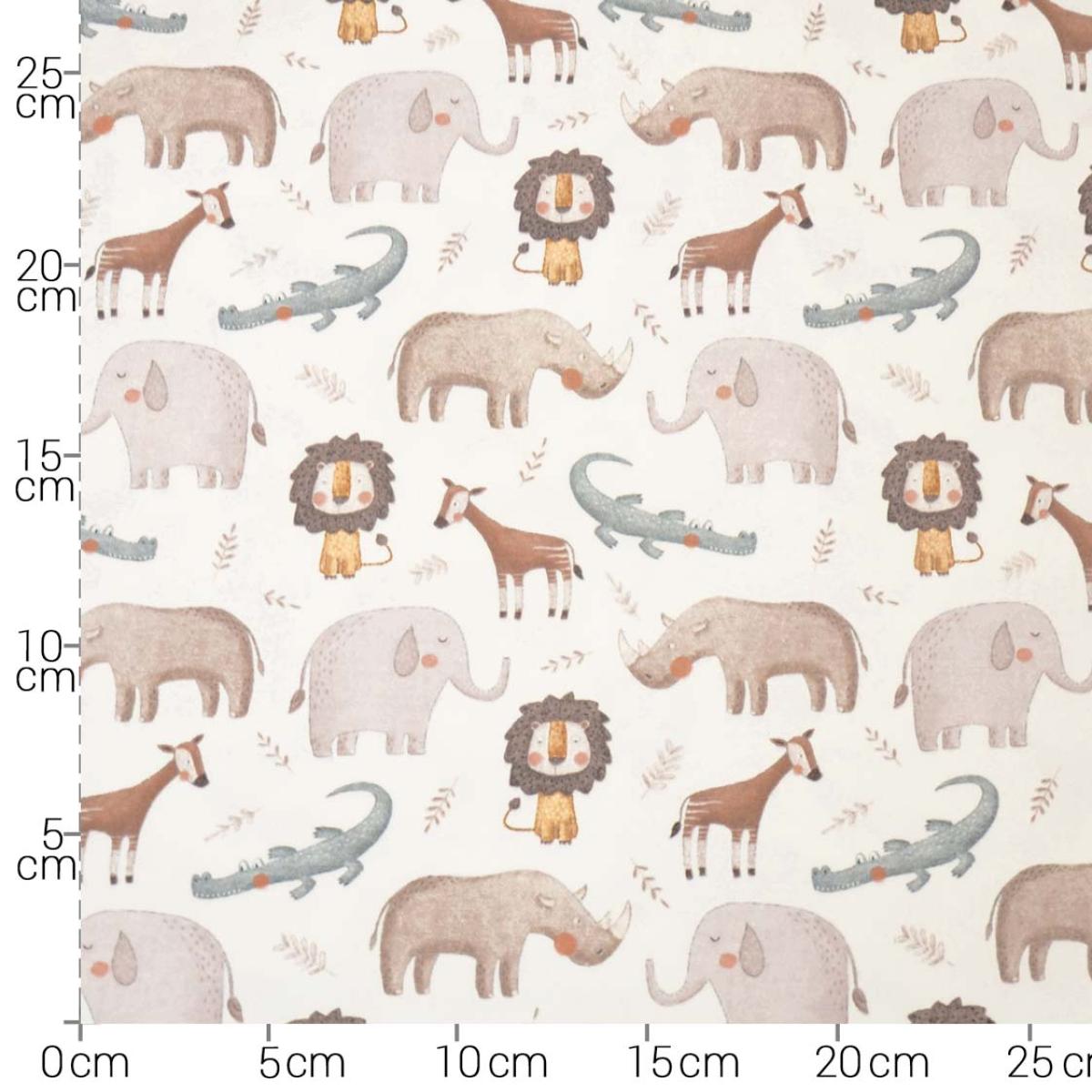 Hilco Jersey "I like Africa" Nashörner, Zebras, Krokodile und Flamingos