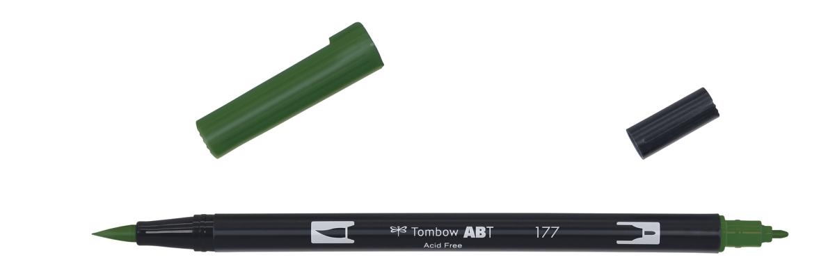 TOMBOW Brush Pen ABT-177 dark jade