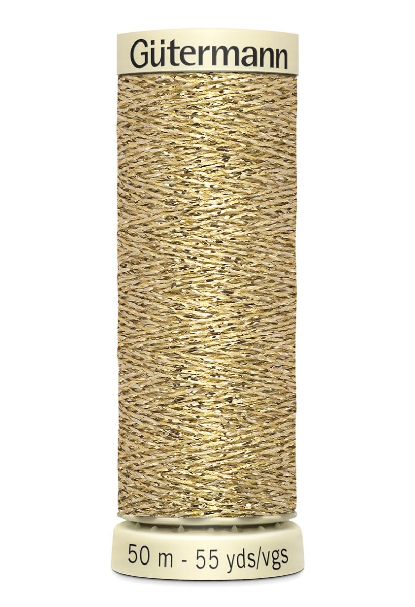 Gütermann Metallic Garn gold  50m - Farbe 24