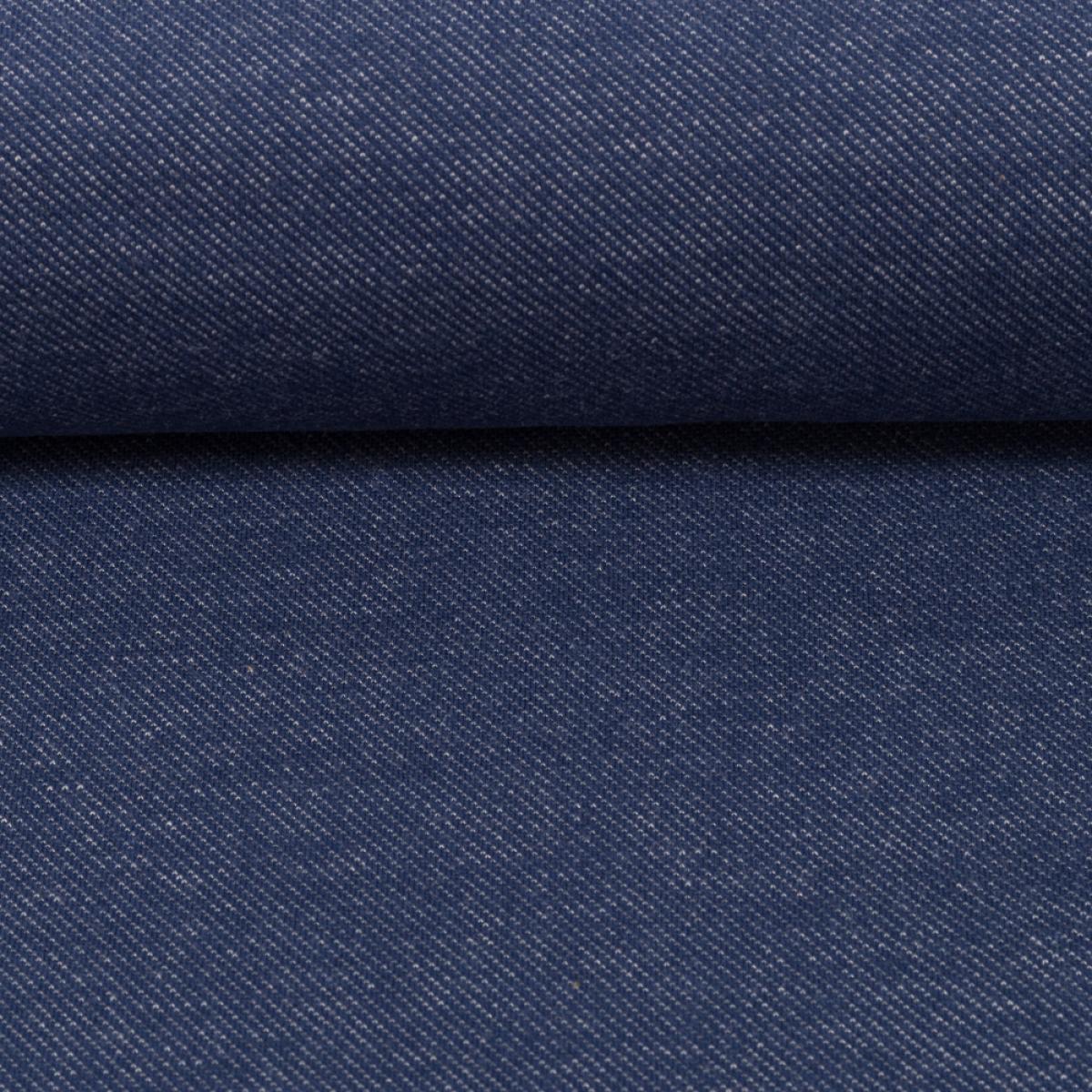 Jeansjersey Austin - Swafing - dunkelblau meliert