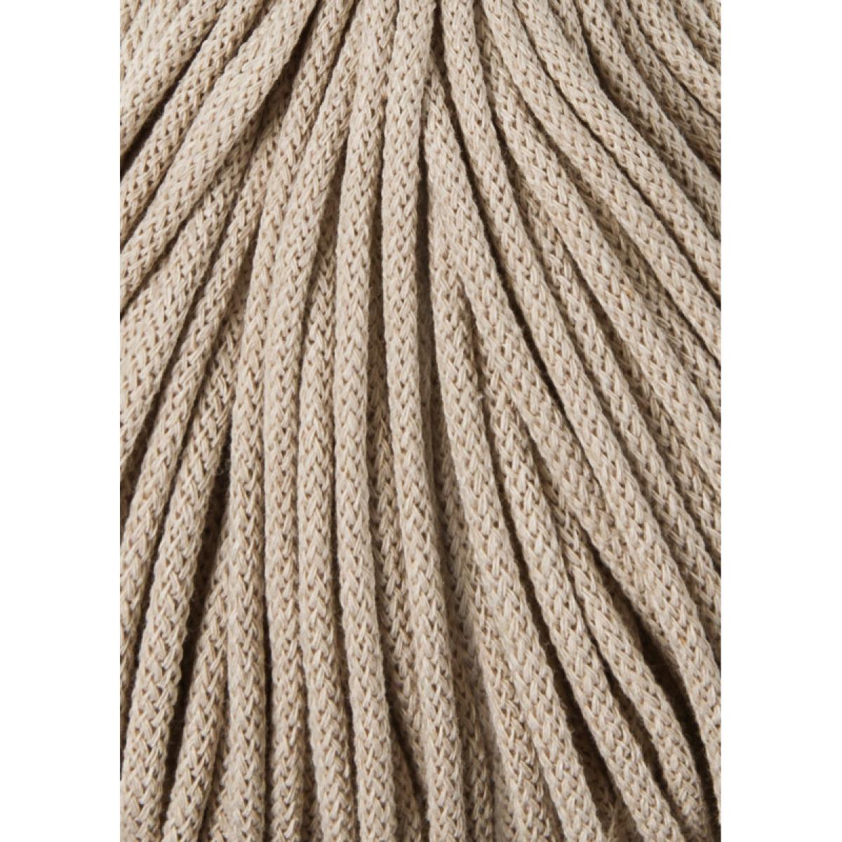 Bobbiny Flechtkordel Premium 5mm - beige