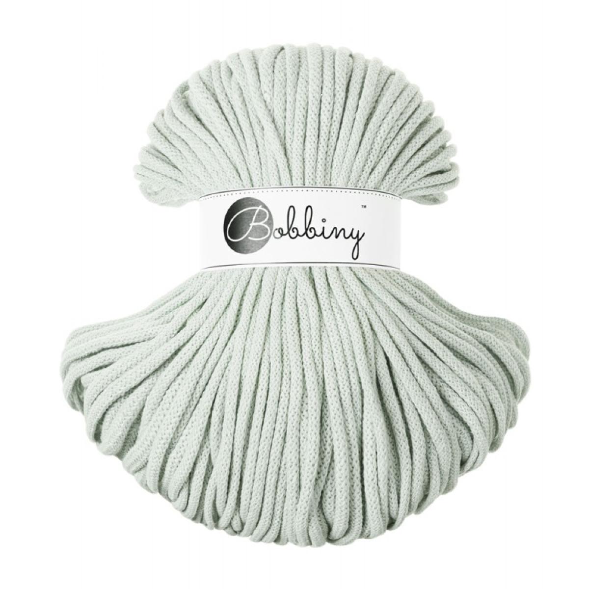 Bobbiny Flechtkordel Premium 5mm - milky green