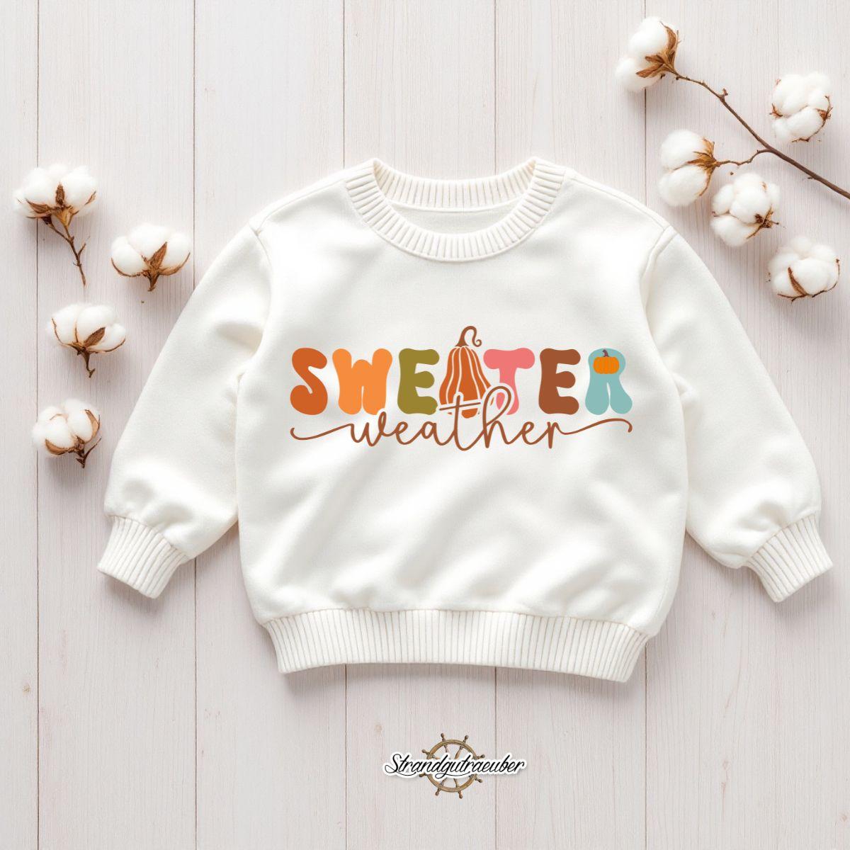 Buegelbild Sweater Weather