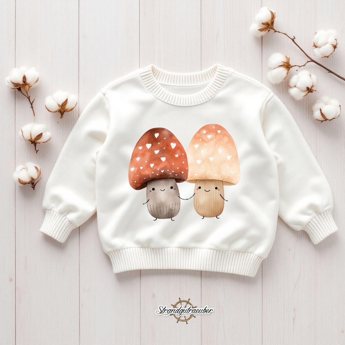 Buegelbild Pilzpärchen