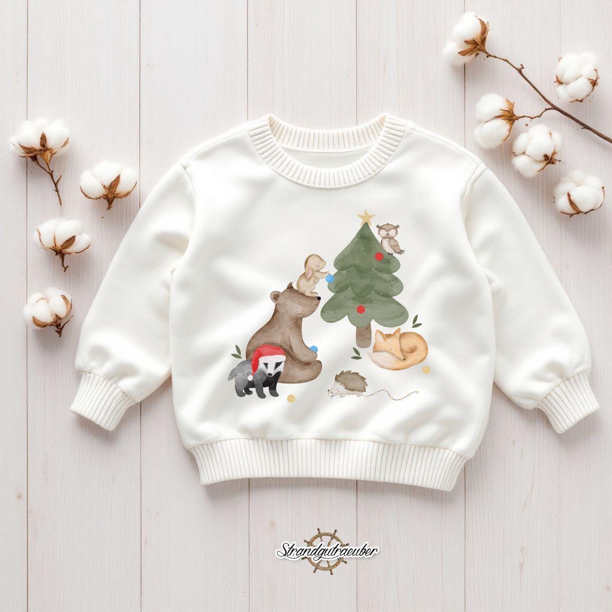 Buegelbild Waldweihnacht