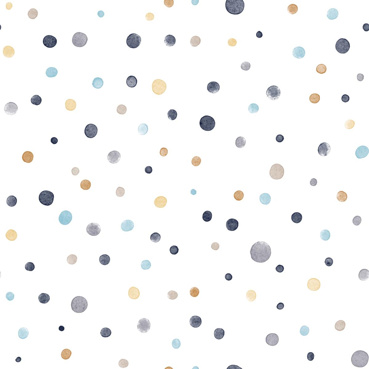 Dots anthrazit - Bio Jersey / Bio French Terry