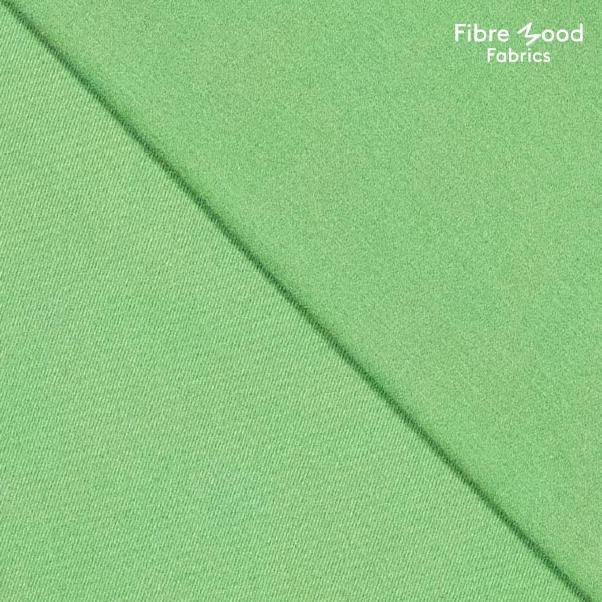 Fibre Mood Special no. 3  "Kenza" "Joni", Gewebte Baumwolle grün emerised - FM390002756