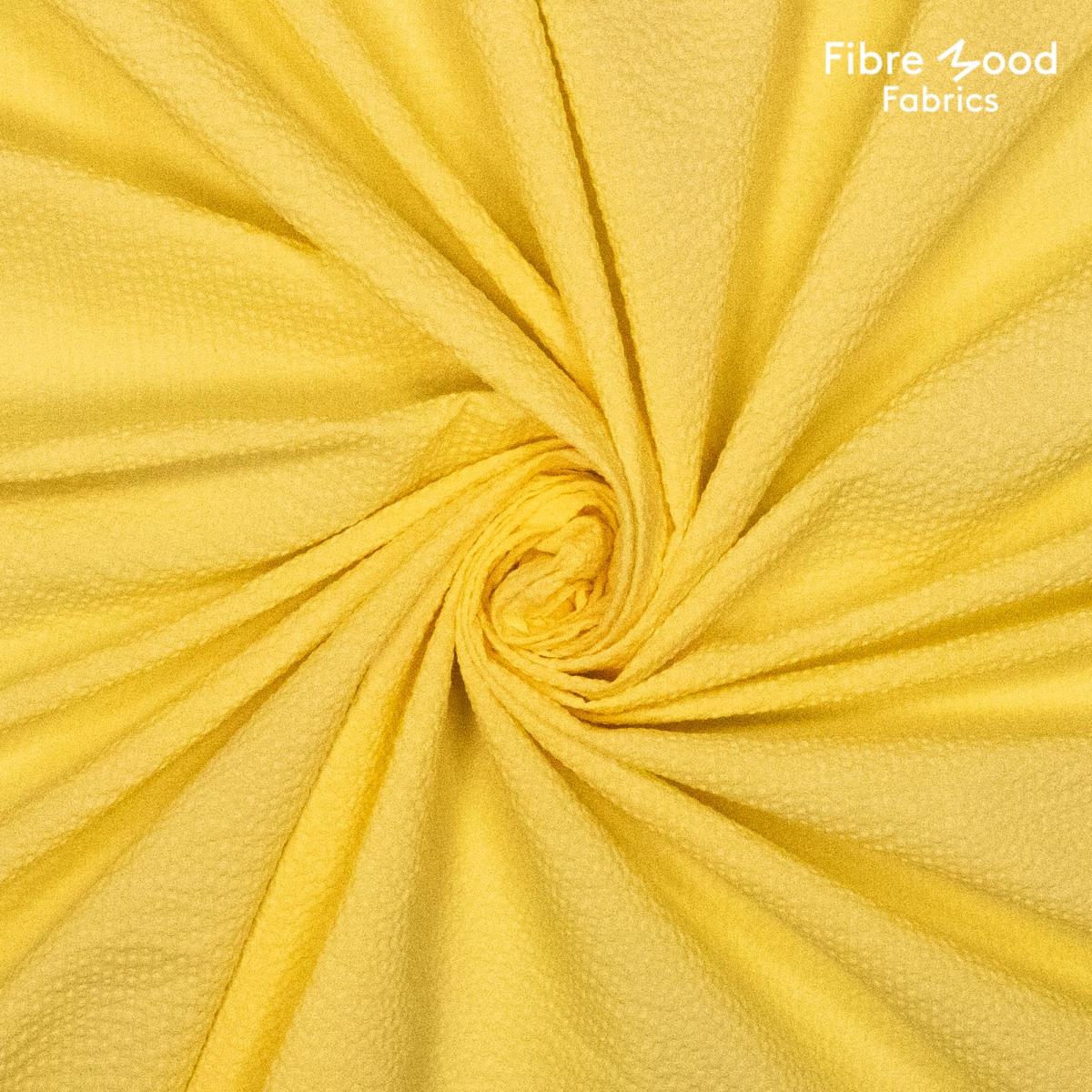 Fibre Mood 29 - "Khloe" Seersucker gelb FM791030171