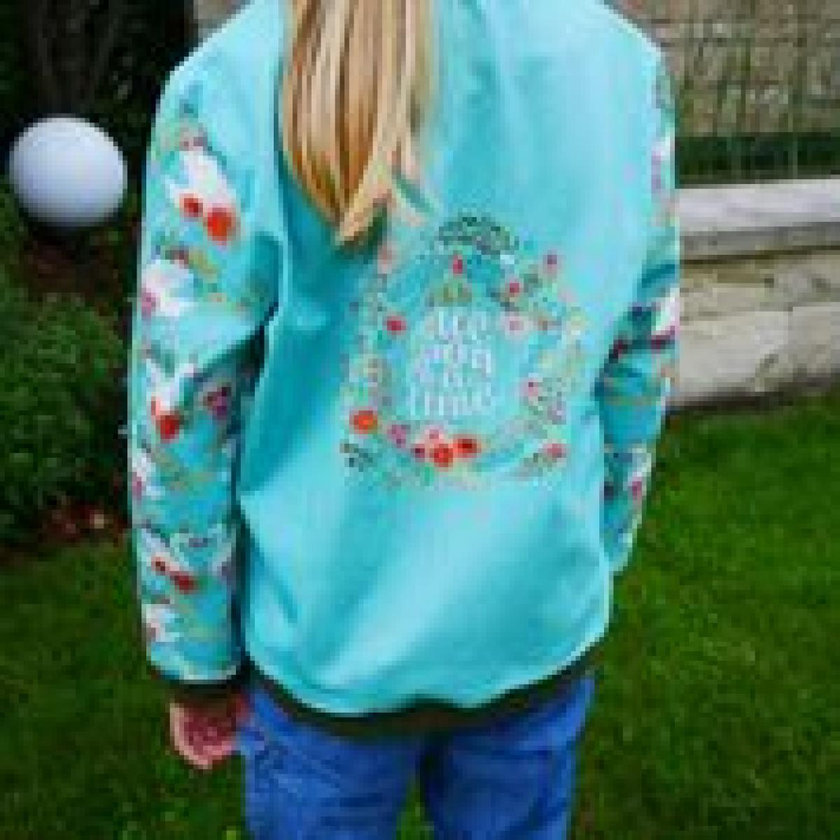 Hilco Jersey "Swan Garden" Panel