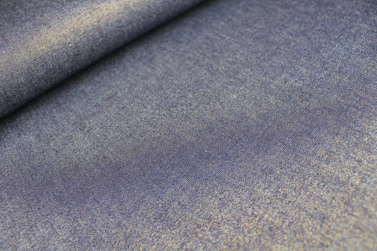 Stretchjeans blau mit Glitzer