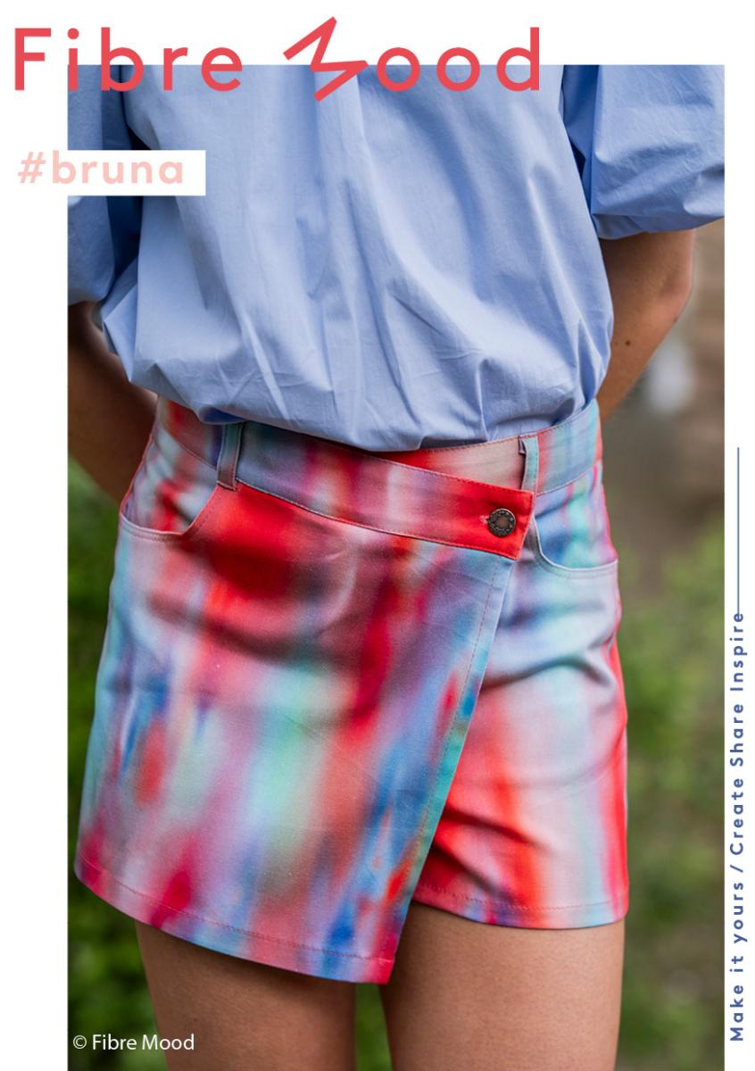 Fibre Mood 29 "Bruna" Baumwolle Denim - FM92345410 Hosenstoff