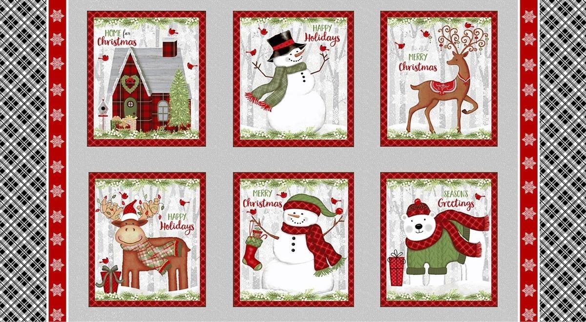 Patchworkbaumwolle "Snow Merry" by Studio E