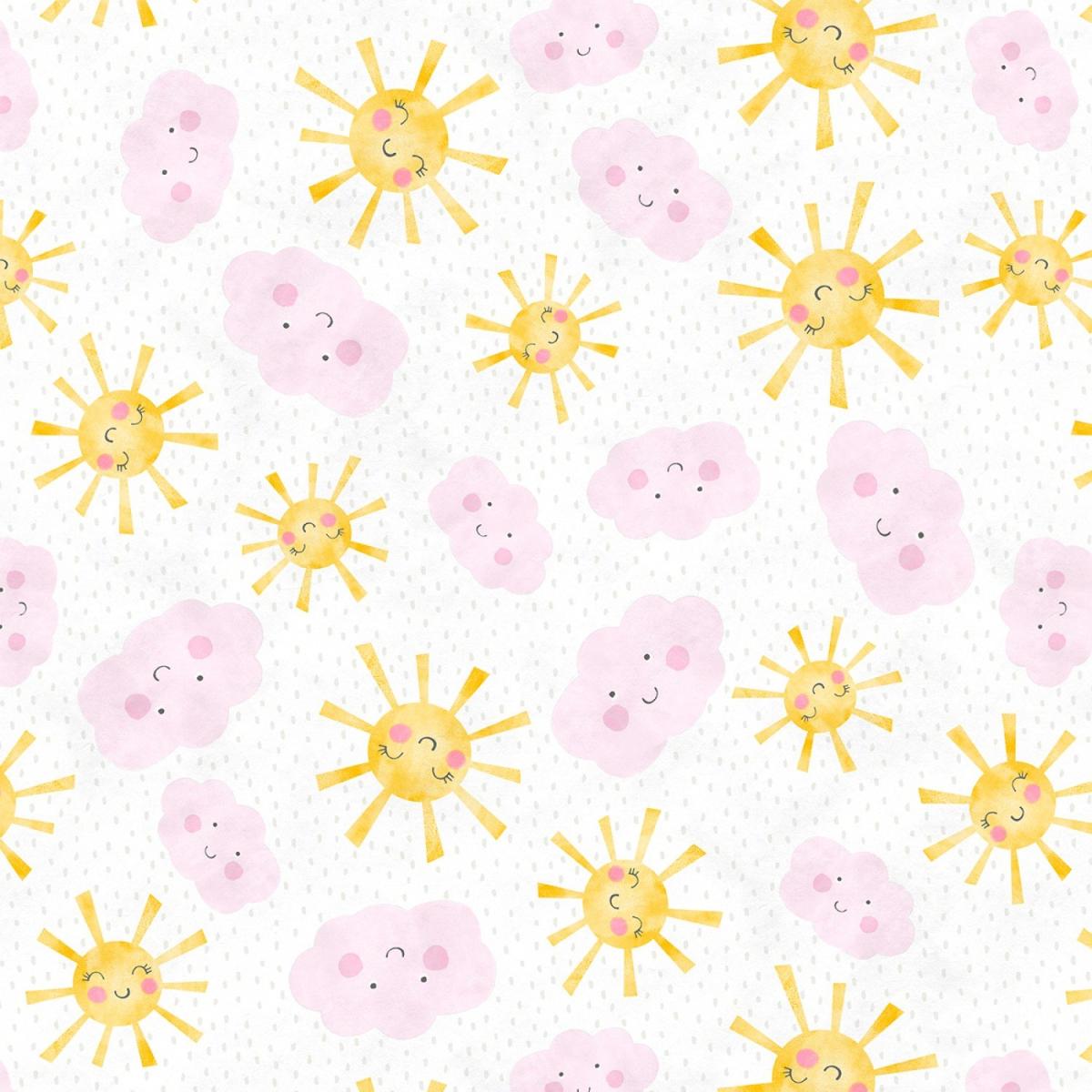 Patchworkbaumwolle „Raindrops & Sunshine“ 68552 by Anne Rowan