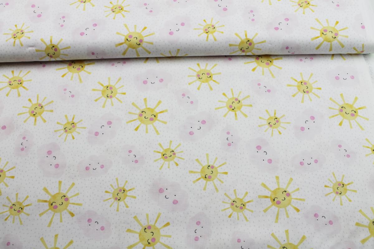 Patchworkbaumwolle „Raindrops & Sunshine“ 68552 by Anne Rowan