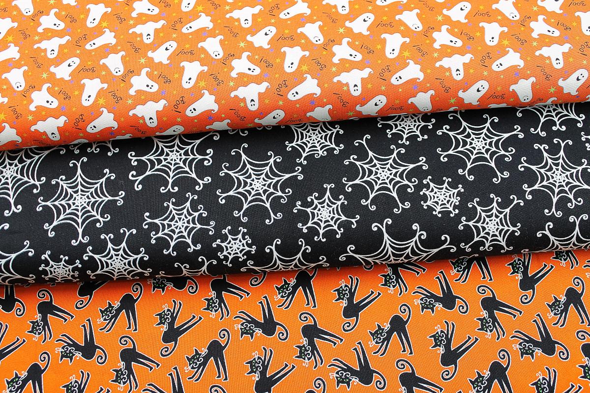 Patchworkbaumwolle „ Here we Glow“ by Delphine Cubitt – Katzen