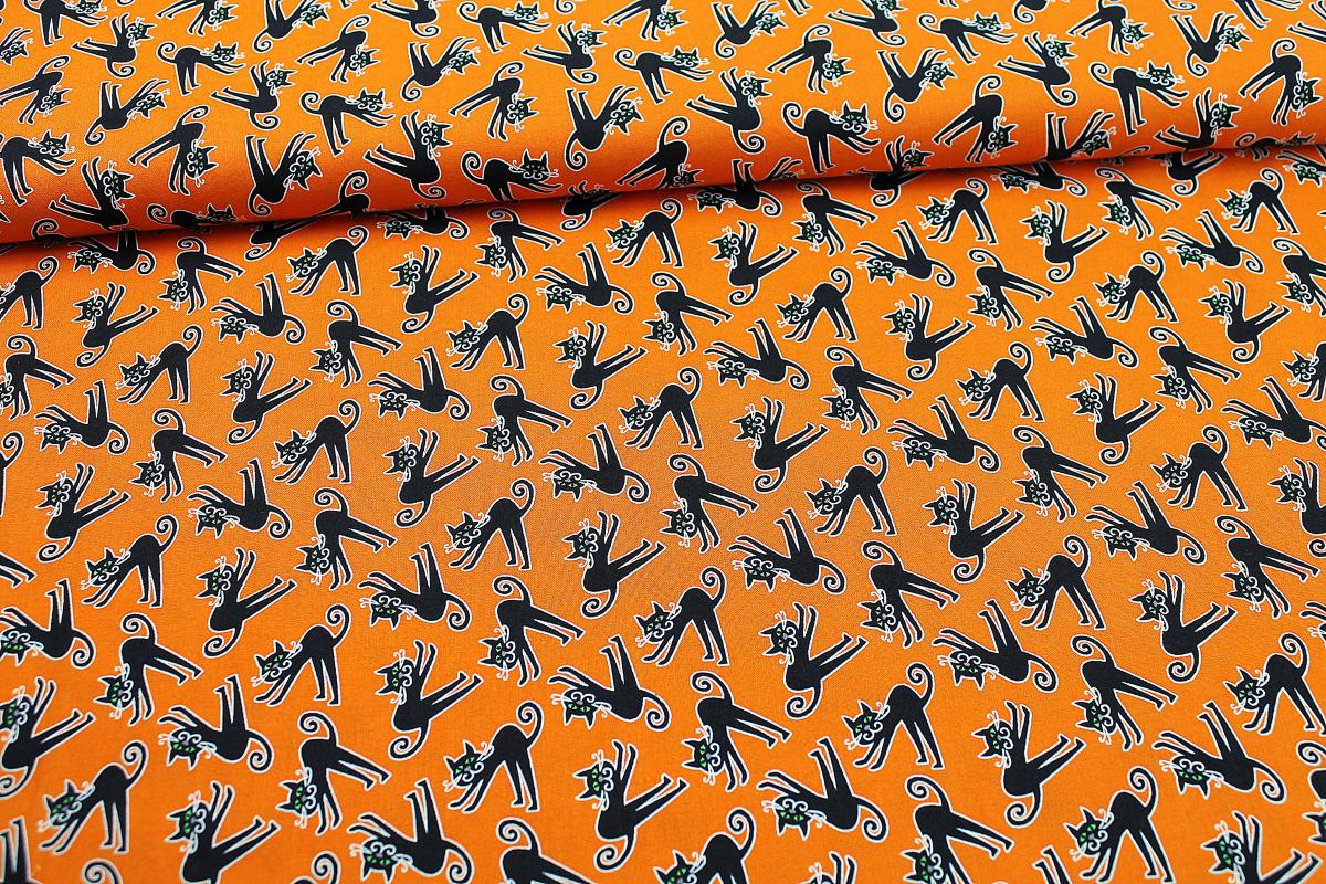 Patchworkbaumwolle „ Here we Glow“ by Delphine Cubitt – Katzen