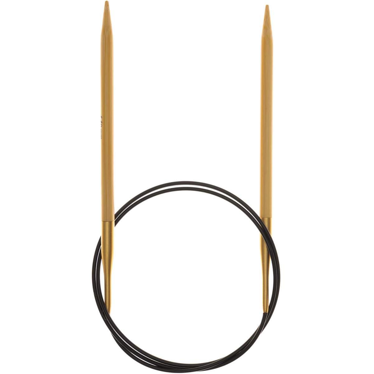 Rico Design Rundstricknadel Bambus 5,5mm 80cm