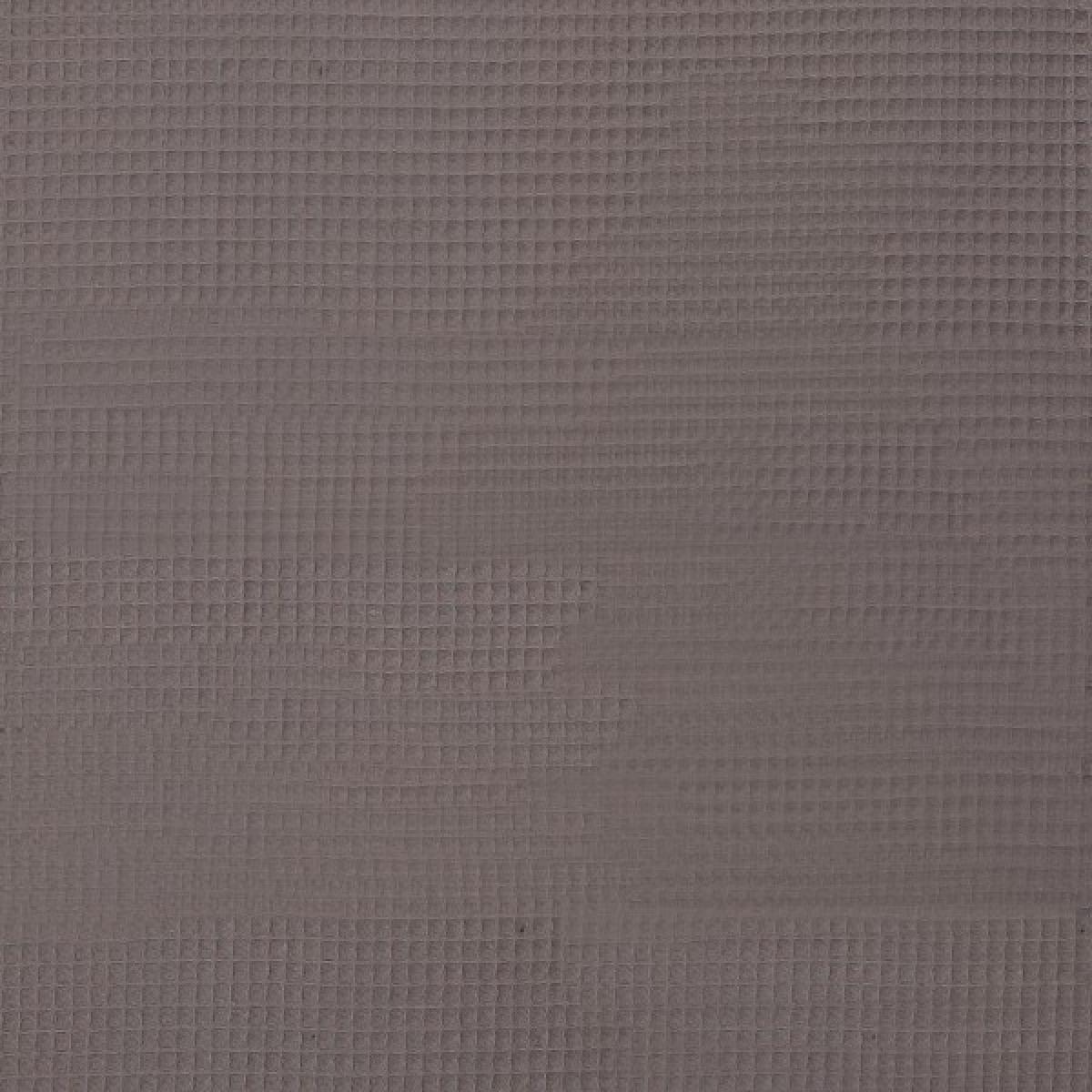 Waffelpiqué Nelson uni - mauve