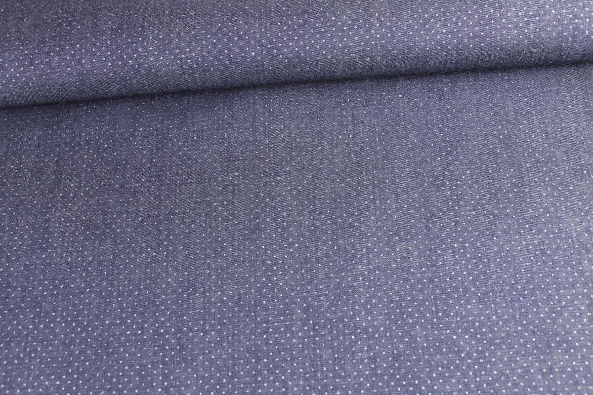 Jeansstoff mit Glitzerpunkten